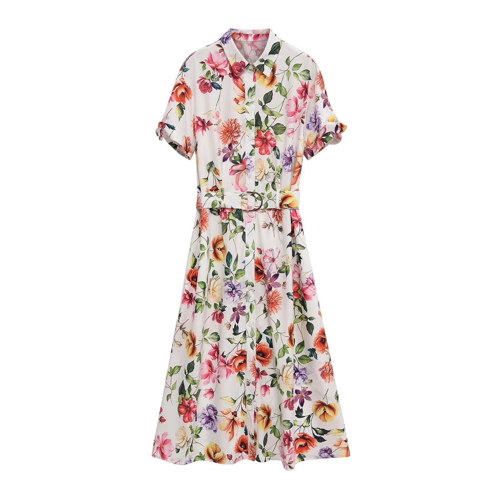 Loco Rose Drip Dress