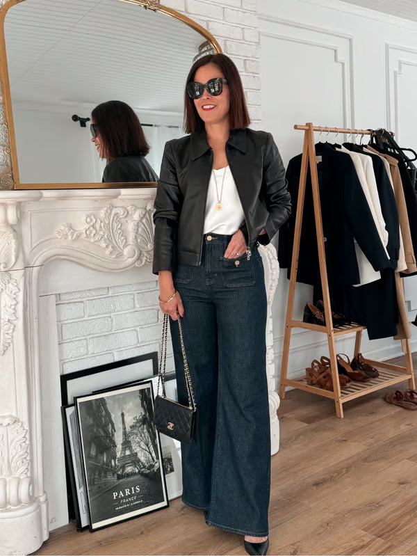 🧣👖LAST DAY SALE 56 % OFF Tummy Control Sailor Wide Leg Trouser - EstaLoco #