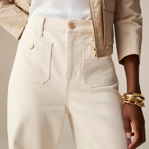 🧣👖LAST DAY SALE 56 % OFF Tummy Control Sailor Wide Leg Trouser - EstaLoco #