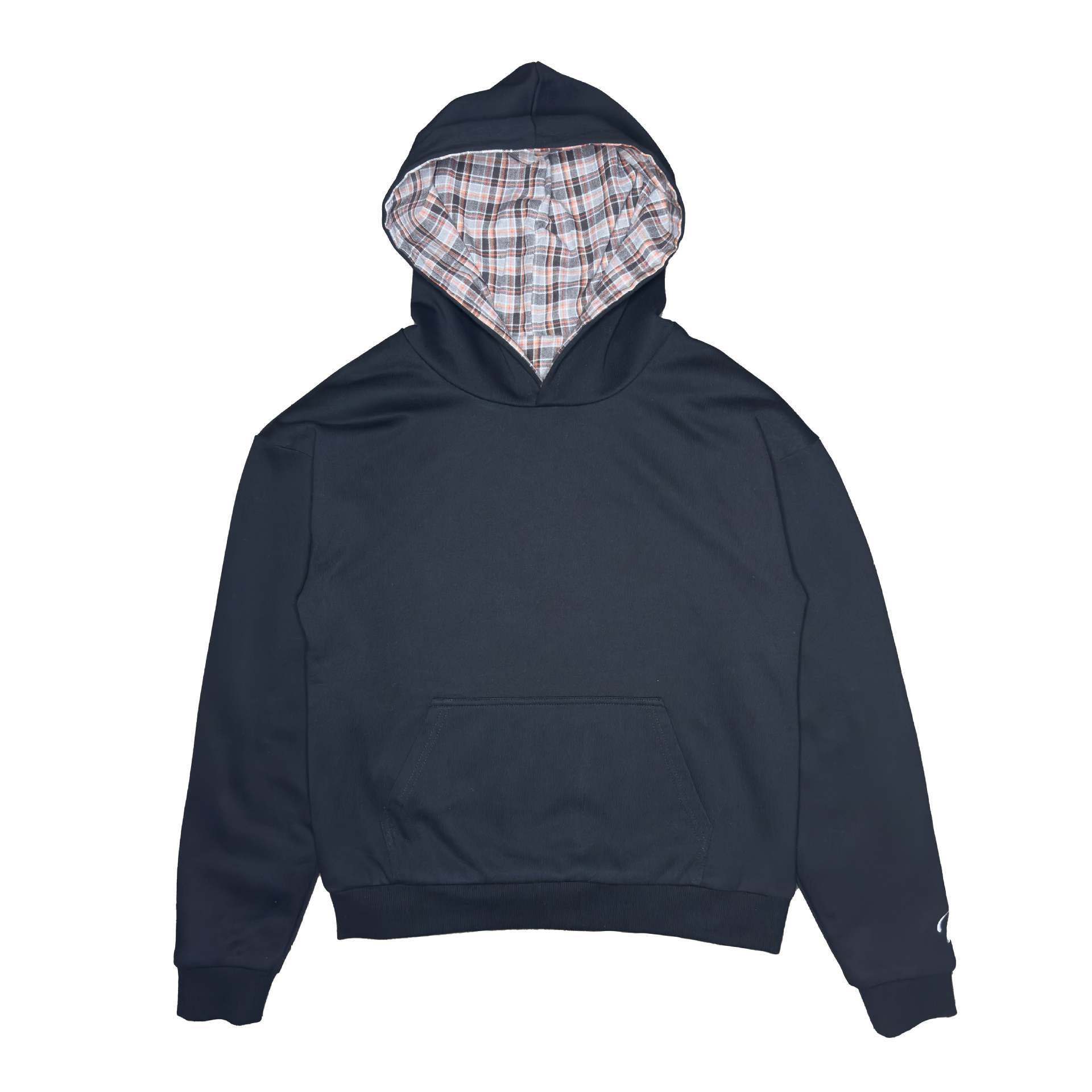 2-in-1 Reversible Plaid Hoodie - EstaLoco #