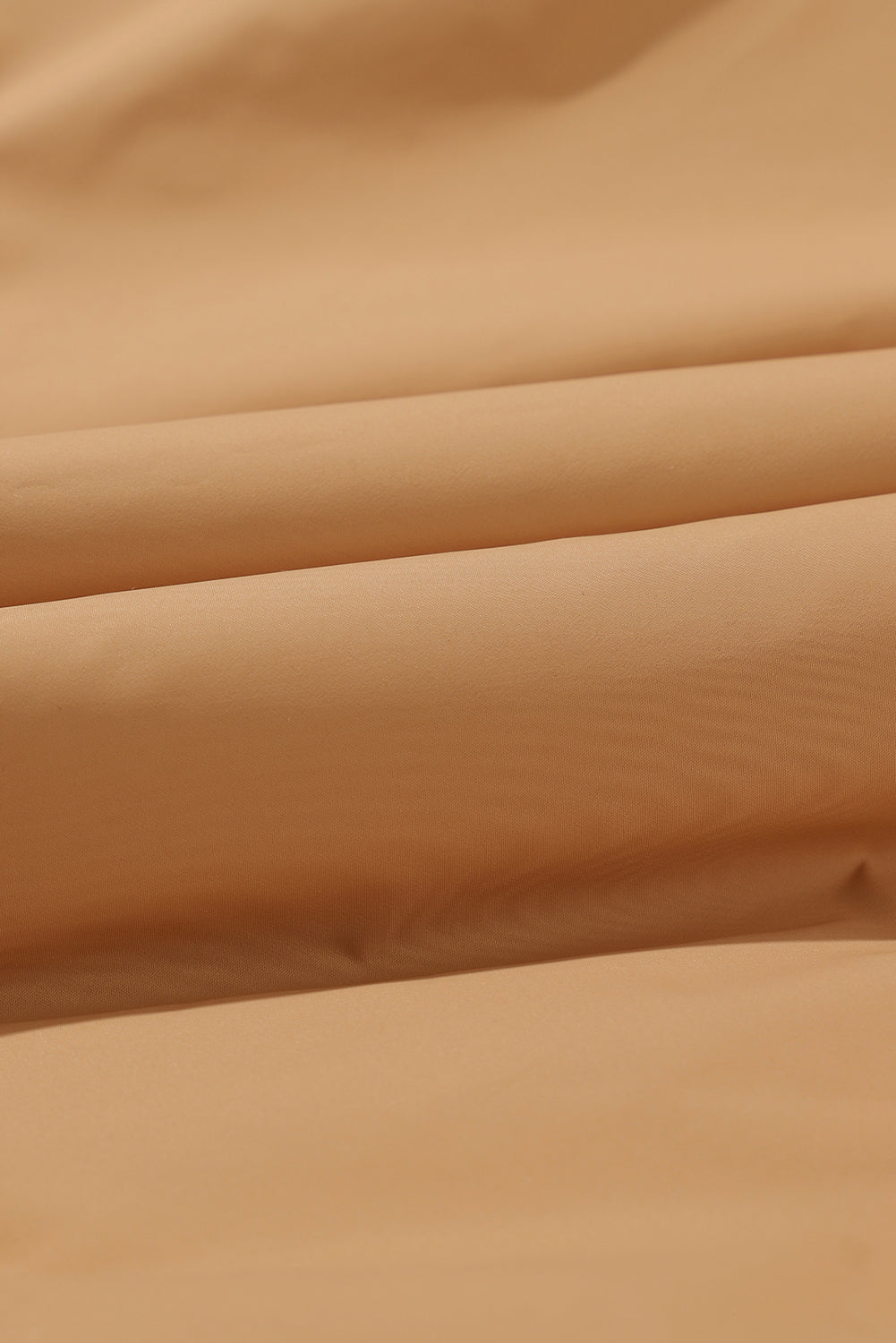 Brown Zip Up Pocketed Puffer Coal🌹