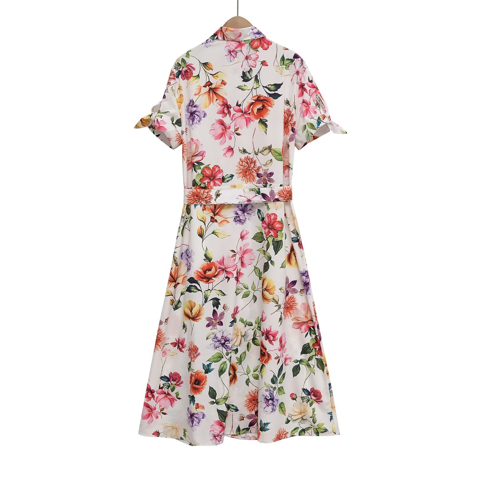 Loco Rose Drip Dress