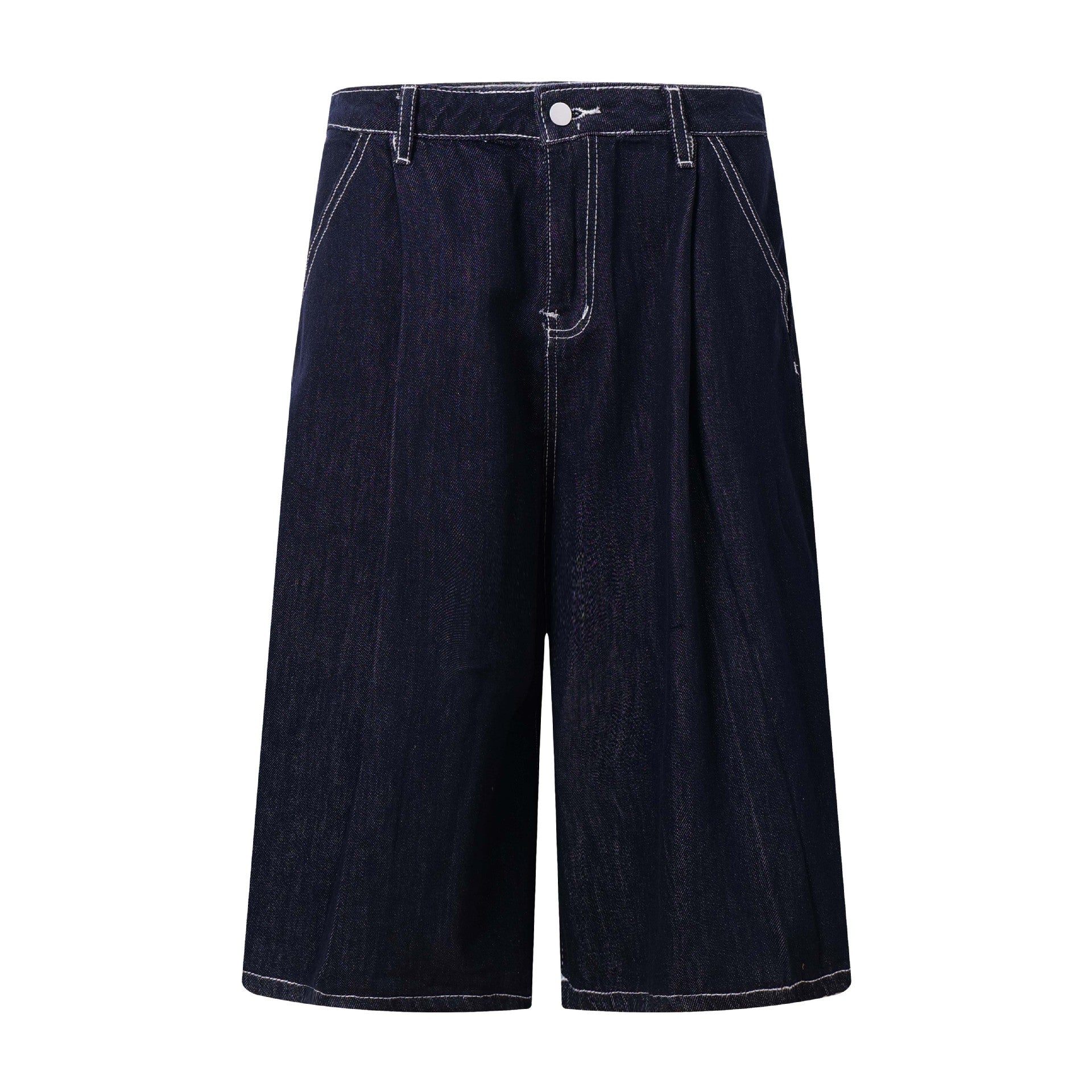Loco Streetwear Stitched Denim Shorts