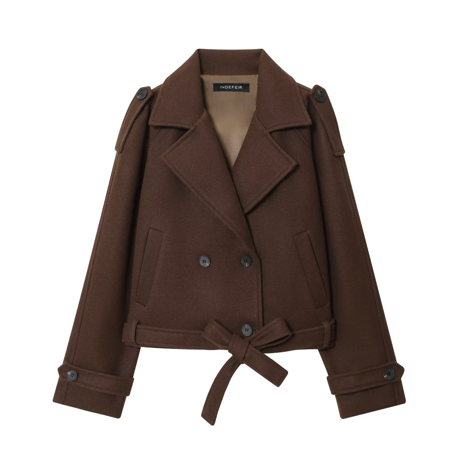 Elegant long sleeve lapel jacket perfect blend of comfort and style🌹