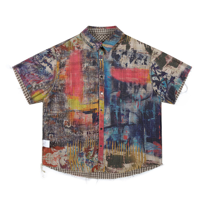 Loco Double-Sided Graffiti Shirt Streetwear
