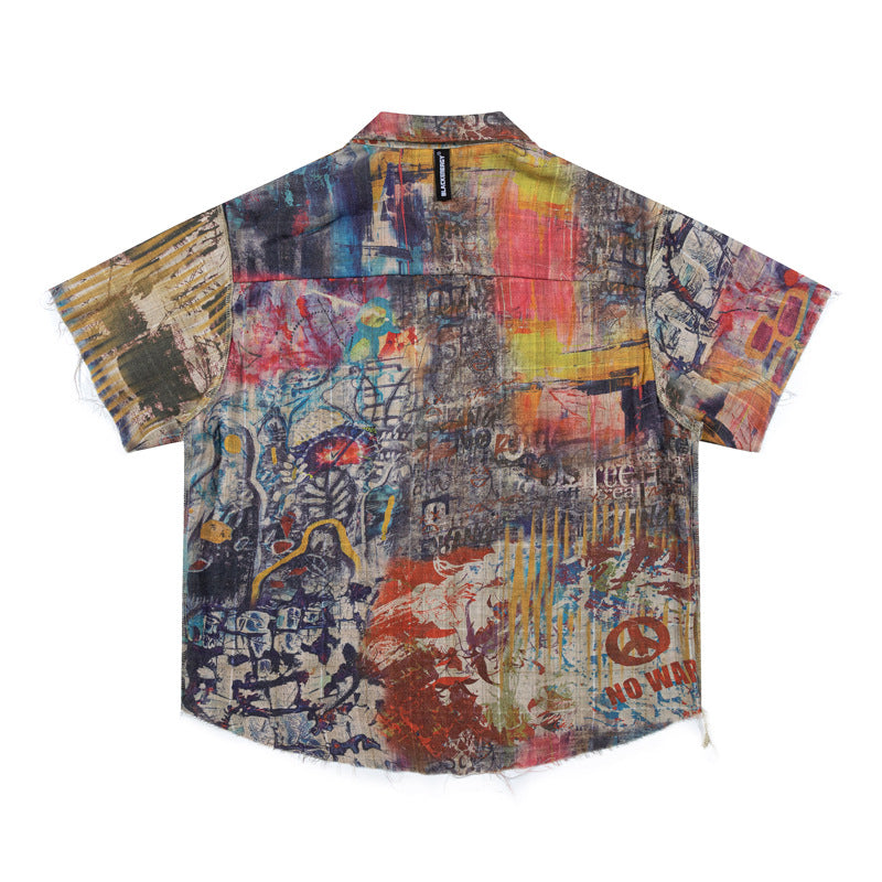 Loco Double-Sided Graffiti Shirt Streetwear