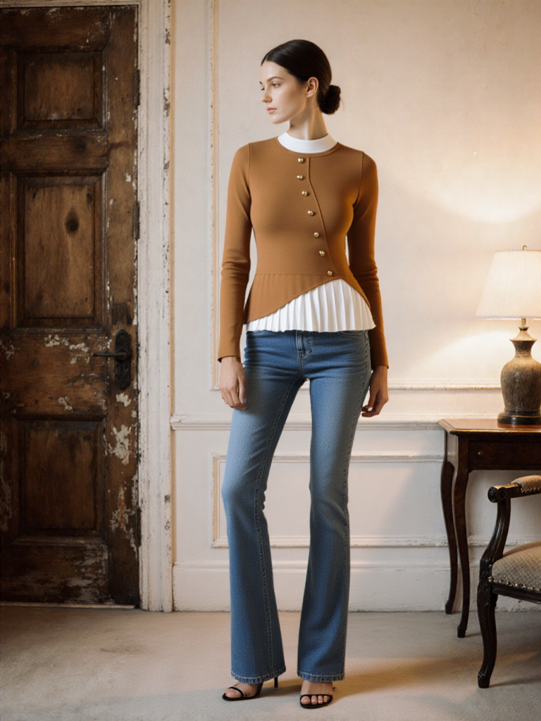 Women's Sweater Round Neck🌹